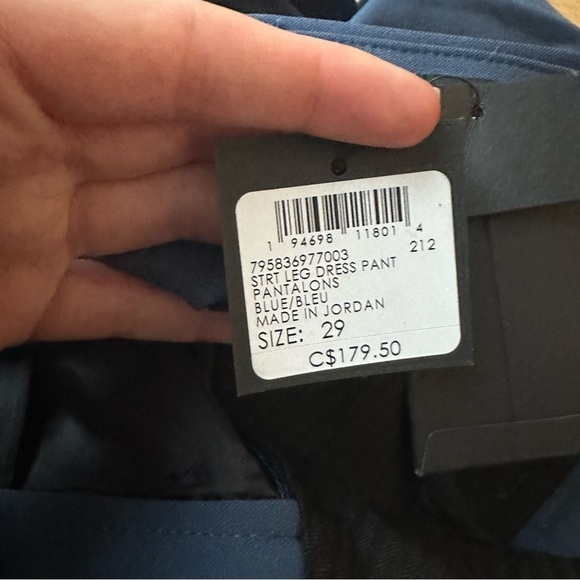 NWT  CLUB MONACO Straight Leg Dress Pants - 29 - Picture 7 of 12